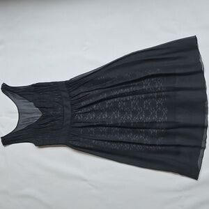 NEW! LK Bennett Black Silk Dress Size 4